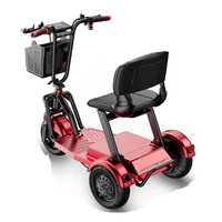 Tricycles électriques légers, portables et simples, avec batterie amovible, pliables, pour adultes