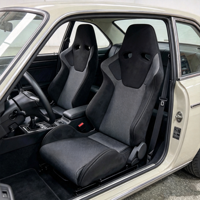 Siège baquet de course style classique LK en tissu suède et mesh, universel pour voiture, avec mécanisme de basculement rapide