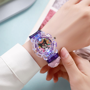 Relojes para niños, reloj electrónico de dibujos animados, modelos femeninos, estudiantes de <span class=keywords><strong>primaria</strong></span> <span class=keywords><strong>y</strong></span> <span class=keywords><strong>secundaria</strong></span>, reloj digital de cuarzo con puntero para niños - Product Image 5