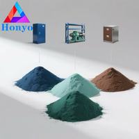 Revêtement en poudre de résine polyester anti-graffiti de style moderne pour conteneur, peinture électrostatique en poudre