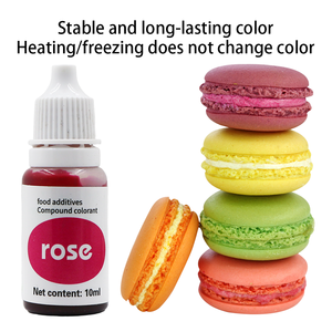 Colorant alimentaire liquide Halal à la <span class=keywords><strong>rose</strong></span> Kaibei Compound 10g, norme GB 26687 pour gâteaux et utilisation double <span class=keywords><strong>eau</strong></span>/huile, durée <span class=keywords><strong>de</strong></span> conservation <span class=keywords><strong>de</strong></span> 24 mois - Product Image 4