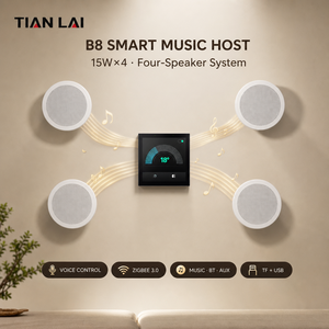 Tianlai B8 Ondas Sonoras que Dan Baile a tu Música en este Panel de 4 Pulgadas con Zigbee Gateway Integrado y 4x30W para Toda la Casa - Product Image 5