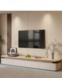 Ensemble table basse et <span class=keywords><strong>meuble</strong></span> <span class=keywords><strong>TV</strong></span> en bois massif Dongshi pour petits salons, mobilier domestique à usage quotidien - Product Image 6