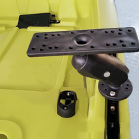 Ensemble d'accessoires de pêche détachables, support électronique pour détecteur de poisson, kit d'installation universel GPRS