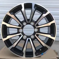 Rines de Aleación de Aluminio para Automóviles de Pasajeros, Multirradio, 17, 18, 20 Pulgadas, 6X139.7, para SUV, Venta al por Mayor
