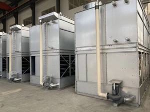 Condenseur évaporatif industriel Tubes galvanisés à chaud <span class=keywords><strong>Anti</strong></span>-corrosion Durable Faible bruit pour les systèmes de refroidissement Usines chimiques - Product Image 5