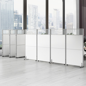 Divisorio Mobile Pieghevole in Lega di Alluminio Moderno e Semplice per Ufficio e Magazzino - Partizioni Mobili per Ufficio all'Ingrosso - Product Image 4