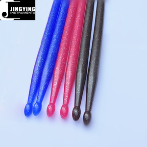 Jingying Music 2023 Kit de batterie professionnel accessoires tête de goutte <span class=keywords><strong>d</strong></span>'<span class=keywords><strong>eau</strong></span> paillettes Nylon baguettes de batterie accessoire <span class=keywords><strong>d</strong></span>'instrument de <span class=keywords><strong>musique</strong></span> - Product Image 2
