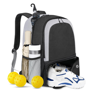 Bolsa de Raquetas de Pickleball de Gran Capacidad con Compartimento para Zapatos, Gancho para Valla, Mochila para Hombres y Mujeres, Almacena Raquetas, Zapatos y Accesorios - Product Image 1
