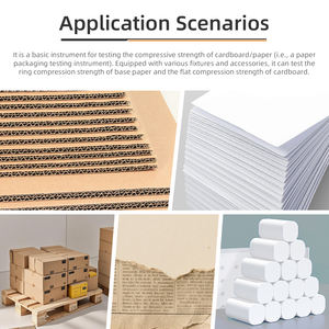 ZENROTEST Testeur de compression de bord et d'anneau entièrement automatique de haute précision / <span class=keywords><strong>Test</strong></span> ECT RCT 2000N Précision 1% Multi-unités N/kN - Product Image 6