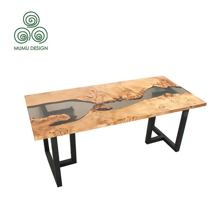わびさびラウンドキッチンダイニングルームビッグアンティーク再生木材素朴な日本のダイニングテーブル
