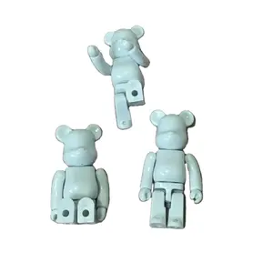 Mainan Figur Beruang Putih 100% Kosong Klasik Obral Besar Mainan Figur Brickbear