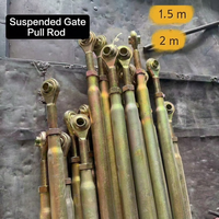 Kit Perakitan Roda Gerbang Geser Tugas Berat Industri dengan Operasi Halus dan Tahan Lama, Rel Gerbang Atas