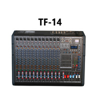 Vente de système de sonorisation de haute qualité de la série TF, console audio 12 canaux TF14