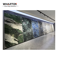 Dalles de pierre frittée en marbre Wharton, 1200*600mm, polyvalentes pour revêtement mural, idéales pour salon et salle à manger - Offre Spéciale