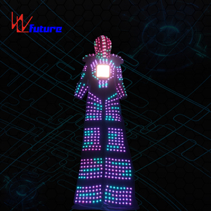 Trajes de Robot LED a Todo Color para Zancudores con Pantalla LED Programable, Trajes LED para Espectáculos Callejeros, Trajes LED para Eventos - Product Image 3