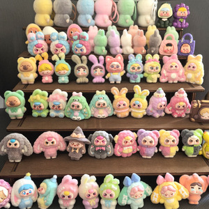 3D Mini oggetto carino che piange bambino tre Charm resina coniglio China cieca borsa giocattolo in miniatura <span class=keywords><strong>Baby</strong></span> Doll Figurine e accessori - Product Image 5