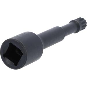 KS TOOLS 1/2 "Zócalo de broca de impacto especial para tornillos estriados (XZN), 115mm, M12 - Product Image 2