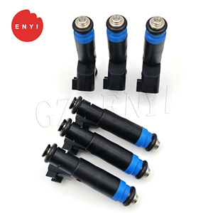 Injecteur de carburant Fj957 pour moteur Ford 3.0L, pièce automobile avec joint bleu et corps noir - Product Image 3