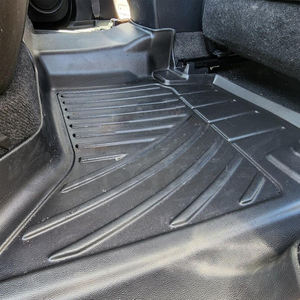 Tapis de sol complets en TPE noir antidérapant de haute qualité, épaisseur 10 mm, pour Dechi pour Prado FJ150 2015-2020 4x4, intérieur de voiture - Product Image 5