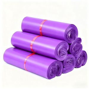 Sacs d'emballage express imperméables violets, épais, pour la logistique et la livraison - Product Image 4