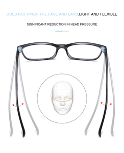 <span class=keywords><strong>Occhiali</strong></span> <span class=keywords><strong>da</strong></span> Computer Unisex Quadrati alla Moda con <span class=keywords><strong>Filtro</strong></span> Anti <span class=keywords><strong>Luce</strong></span> <span class=keywords><strong>Blu</strong></span> TR90 UV400 per Uomini e Donne - Product Image 5