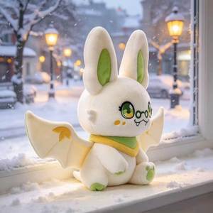 Peluche Gotico Morbido Personalizzato OEM ODM, Servizio di Campionatura Personalizzata per Animali di Peluche Premium a Forma di Pipistrello - Product Image 6