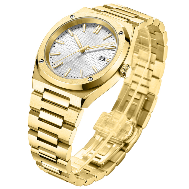 New Arrival Analog Quartz Stainless Steel Men Watch 10ATM Waterproof Private Label Mens Watches Create Your Own Logo Watch