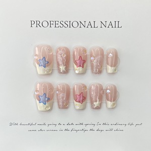<span class=keywords><strong>Faux</strong></span> <span class=keywords><strong>ongles</strong></span> français faits à la main avec strass, couverture complète, ballerine, manucure coréenne, décoration, portables, orange, <span class=keywords><strong>magasin</strong></span> de <span class=keywords><strong>faux</strong></span> <span class=keywords><strong>ongles</strong></span> - Product Image 3