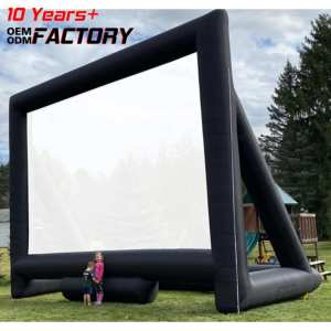 Pantalla de Proyección Inflable Grande de PVC/Tela Oxford con Certificación CE, Impermeable, Resistente a los Rayos UV, Portátil para Cine en Jardín o <span class=keywords><strong>Picnic</strong></span> - Product Image 1