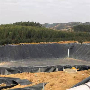 एक्वाकल्चर मछली पालन बांध और तालाब के लिए वाणिज्यिक 0.5 मिमी एचडीपे जियोम्ब्रन लाइनर - Product Image 6