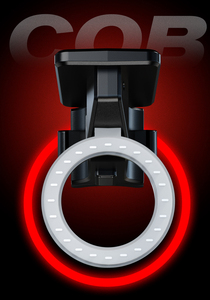 Feu arrière de vélo solaire étanche rechargeable par USB, feu arrière de vélo, feu de sécurité pour le cyclisme, feu d'avertissement pour la conduite nocturne - Product Image 3