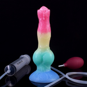 Adult Sex Toy Wholesale Animal Dog Knot Ejaculating <b>Dildo</b> Silicone Sex Toy Fantasy Squirt Water Penis for Female - Product Image 3