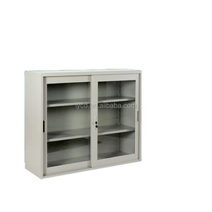 Meubles modernes en métal Classeur de <span class=keywords><strong>bureau</strong></span> en acier à 2 portes coulissantes avec verrouillage - Product Image 2