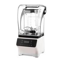 Mixer Profesional Heavy Duty untuk Dapur Komersial, Mesin Blender Vakum, Blender Smoothie Elektrik untuk Dapur
