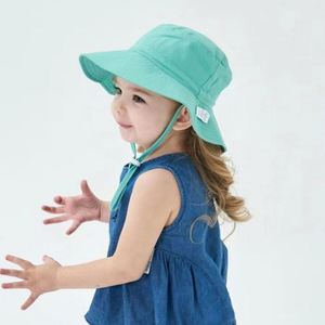 Custom Baby Sun Upf 50+ Protective Toddler Bucket Summer Kids Beach <b>Hat</b> With Wide Brim <b>for</b> Outdoor Play - Boys & Girls - Product Image 3