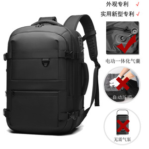 Electric Vacuum <b>Backpack</b> For <b>Men</b> Large Capacity 16 Inch Laptop Business Travel Commuting Multifunctional Design - Product Image 4