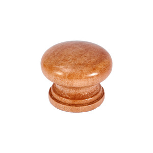 Poignée en bois monotrou tiroir armoire <span class=keywords><strong>porte</strong></span> chaussures armoire poignée de <span class=keywords><strong>porte</strong></span> monograin champignon chinois petite poignée en gros - Product Image 4
