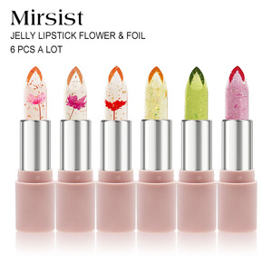 Mirsist ลิปบาล์มเปลี่ยนสีได้6ชิ้น, ลิปบาล์มดอกไม้กันน้ำลิปสติกสีติดทนนานลิปบาล์ม - Product Image 3