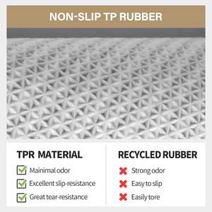 Indoor Polypropylene Plain <b>Doormat</b> 20 X 32 Inches Non Slip Rectangular Entryway Front Door Mat Machine <b>Washable</b> Low Profile - Product Image 6