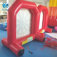 Jeu de fléchettes de football de football gonflable de nouvelle conception en PVC drôle jeu de fléchettes gonflable pour les enfants