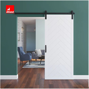 Porta Scorrevole in Legno Stile Fienile Dipinta di Bianco per Interni, <span class=keywords><strong>Cucina</strong></span> e Camera <span class=keywords><strong>da</strong></span> Letto - Product Image 5