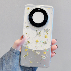Custodia per telefono <span class=keywords><strong>trasparente</strong></span> con fiori secchi di moda per <span class=keywords><strong>Huawei</strong></span> P60 Mate 60 Pro P50 P40 P30 <span class=keywords><strong>P20</strong></span> <span class=keywords><strong>lite</strong></span> Mate 50 40 30 20 per Honor 50 - Product Image 5