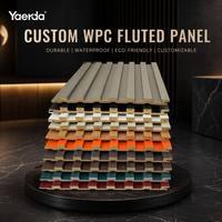 Panel de Pared WPC Coextruido con Grano de Madera 3D, Resistente al Agua y al Fuego, para Decoración de Villas, Hoteles, Hogares y KTV