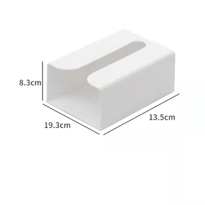 Multifunctional kitchen  living room  toilet  seamless wall-mounted perforated plastic facial tissue paper box