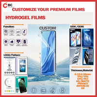 Película de Hidrogel HD Universal Autorreparable de Tamaño Personalizado 120*180mm para Máquina de Corte EPU, Protector de Pantalla, Película para Plotter