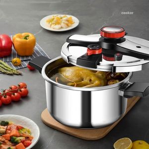 Highly Quality <b>Induction</b> <b>Cooker</b> 316 Stainless Steel <b>Pressure</b> <b>Cooker</b> Cast Iron Bottom Non-Stick Exterior Eco-Friendly Design - Product Image 3
