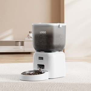 Dispensador de Comida Programable a Prueba de Humedad de Acero Inoxidable 304 de 4L, Dispensador de Comida Automático Inteligente con Control de Porciones y Temporizador para Gatos - Product Image 3