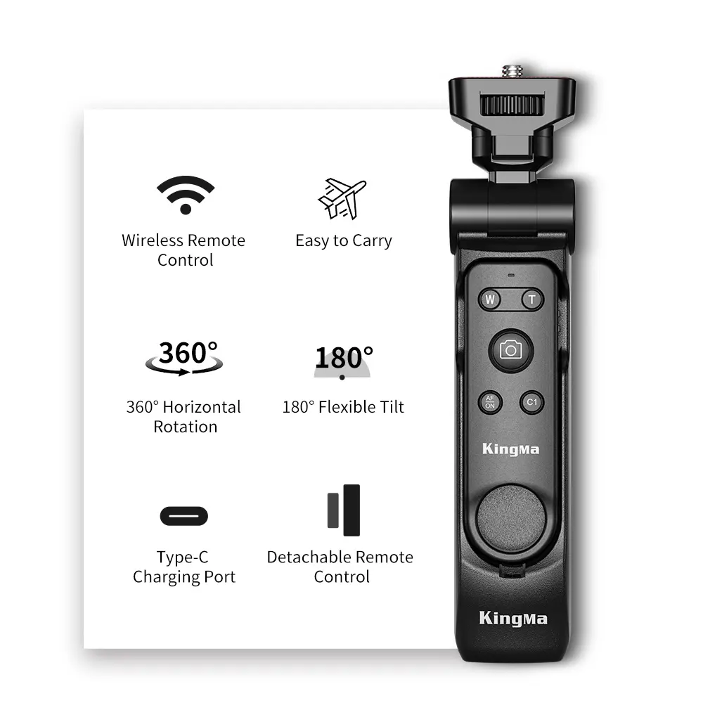 KingMa Detachable Bluetooth Wireless Camera Shooting Girp For Sony Canon Nikon Cameras