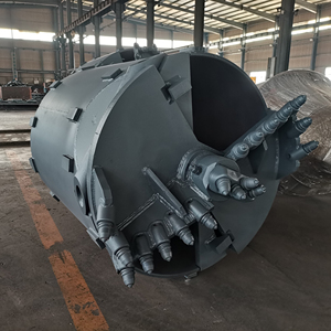 Pièces de machines de construction : Outils de forage rotatifs, godets de forage de fondations, dents de burin/balles GB-Q345B/16Mn/Carbone - Product Image 4